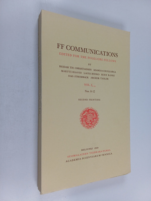 Antti Aarne : FF communications Vol. 1: 8-12 : Verzeichni...