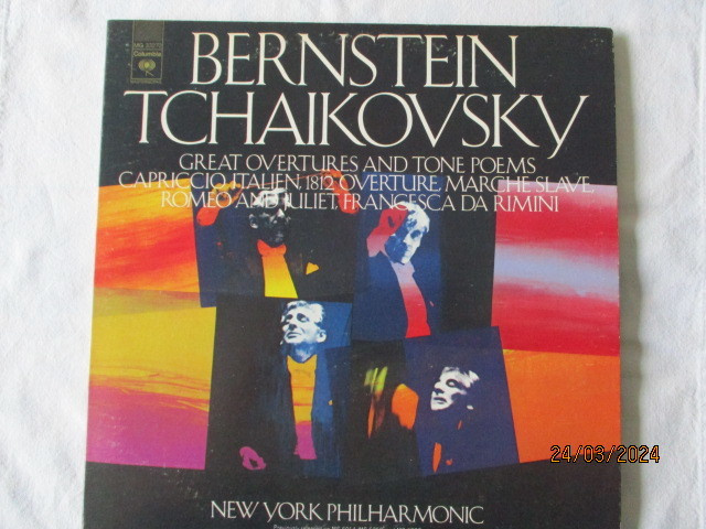 BERNSTEIN&TCHAIKOVSKY -GREAT OVERTURES AND TONE POEMS (2xLP