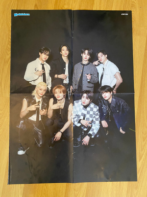 Stray Kids ja BTS julisteet