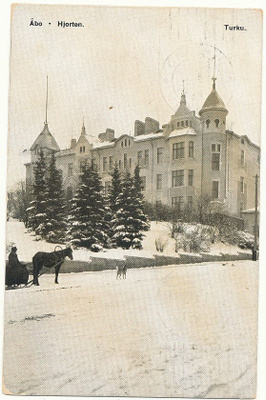 TURKU - Carte Postale kulk. 1911