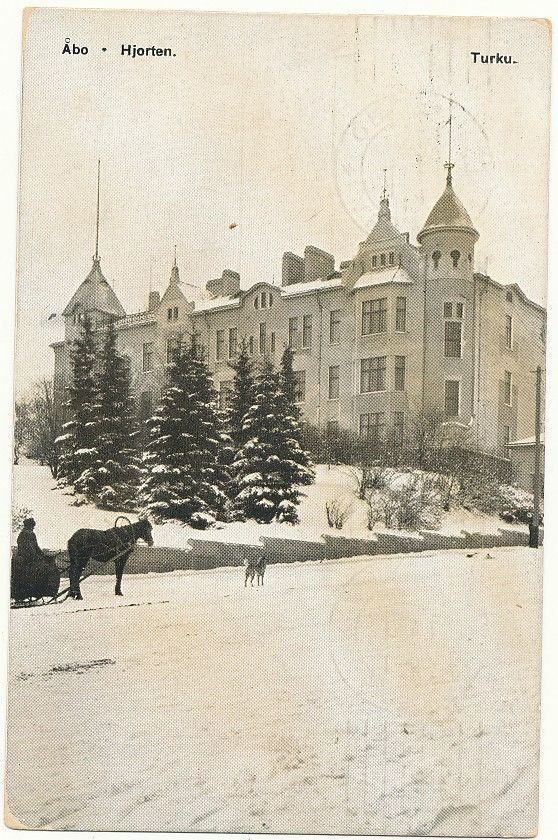 TURKU - Carte Postale kulk. 1911