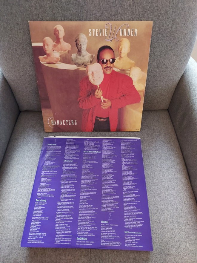 Stevie Wonder - Characters - LP (1987)