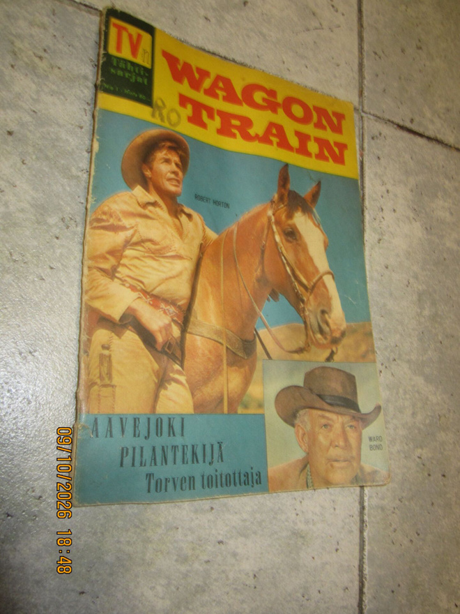Wagon Train 1 / 1961  - TV:n Tähtisarjat -lehti