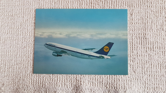 Lufthansa A300 Aibus postikortti*