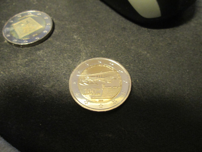 Malta 2 € 2015 Ensimmäinen lento 100 vuotta unc
