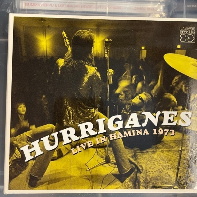 HURRIGANES - Live In Hamina 1973 cd digipak