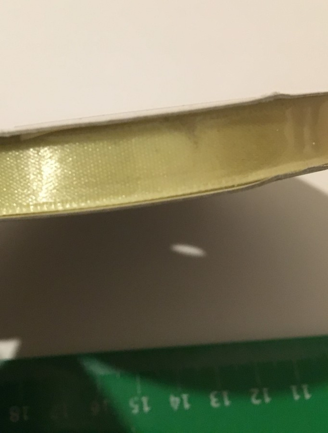 satiininauha KNORR 10 mm VAALEANKELTAINEN 10 metriä
