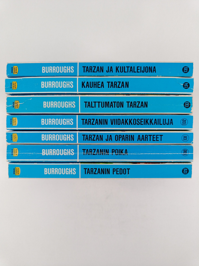 Edgar Rice Burroughs : Tarzan -setti : Tarzanin pedot ; T...
