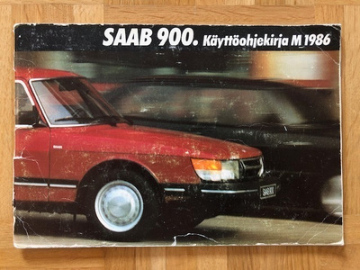 Käyttöohjekirja Saab 900 OG 1986