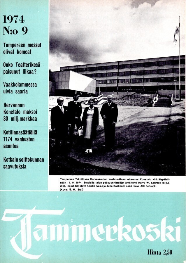 Tammerkoski n:o 9 1974 -lehti
