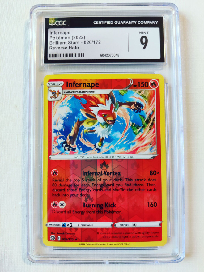Infernape Brilliant Stars 026/172 CGC 9