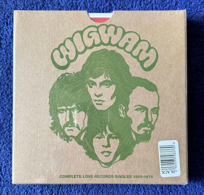 Wigwam - Complete Love Records Singles 1969-75,6 x 7” sinkut