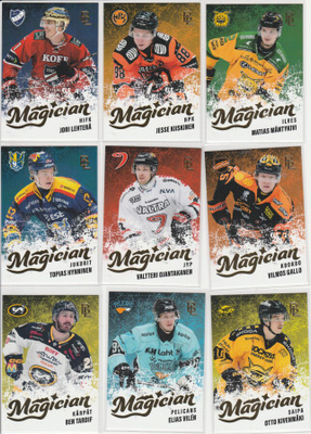 2025/26 Blueline Magician Gold /500 kortit 3e kpl