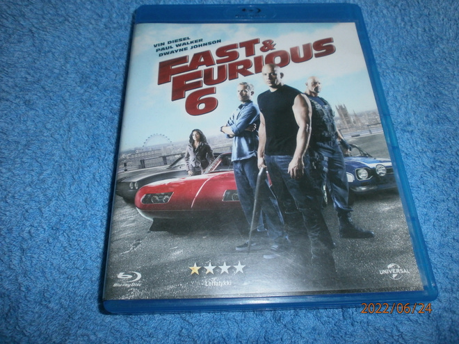 FAST & FURIOUS 6  -  Blu-ray