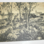 Naantali, osa ympyrätietä 1917, vanha mv pk, p. 1919 - pikkukuva 1