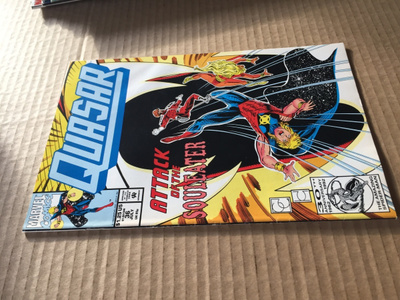 MARVEL QUASAR 36/1992 HYVÄ