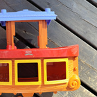 Fisher price laiva ja eläin hahmoja - pikkukuva 4