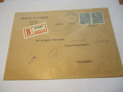 1955 Selänpää R liikekuori