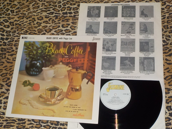 PEGGY LEE - Black Coffee - LP 1983 vocal jazz MINT-