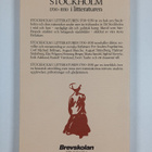Ulf Bergqvist : Stockholm i litteraturen 1700-1930 - pikkukuva 2