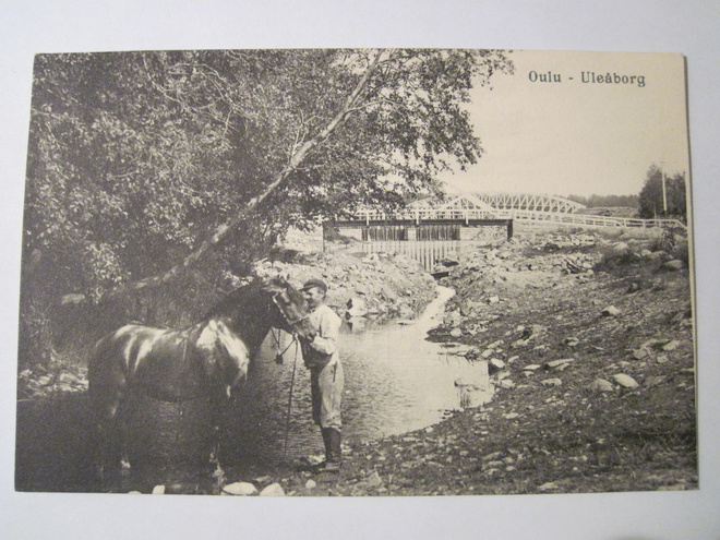 VANHA Postikortti Oulu HUIPPUKUNTO 1900-luku