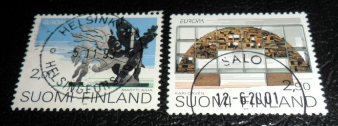 LAPE 1201-1202 EUROOPPA-MERKIT LOISTO LEIMATTUINA 1993
