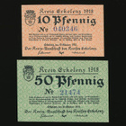 Saksa Notgeld 10, 50 Pfennig, Erkelenz 19.10.1918 - pikkukuva 1