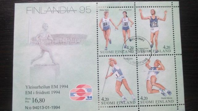 FINLANDIA 95 - Yleisurheilu 1994