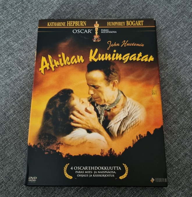 Afrikan kuningatar (Humphrey Bogart, 1951) suomi-dvd
