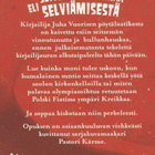 Juha Vuorinen: No, velli  eli seitsemän tarinaa selviämisest - pikkukuva 2