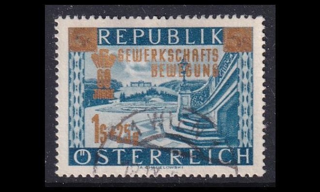 Itävalta 983 o Ammattiliitot 60v (1953)
