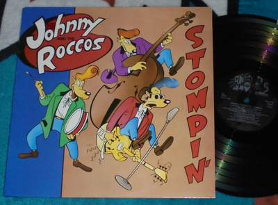 JOHNNY AND THE ROCCOS ~ Stompin' ~ LP