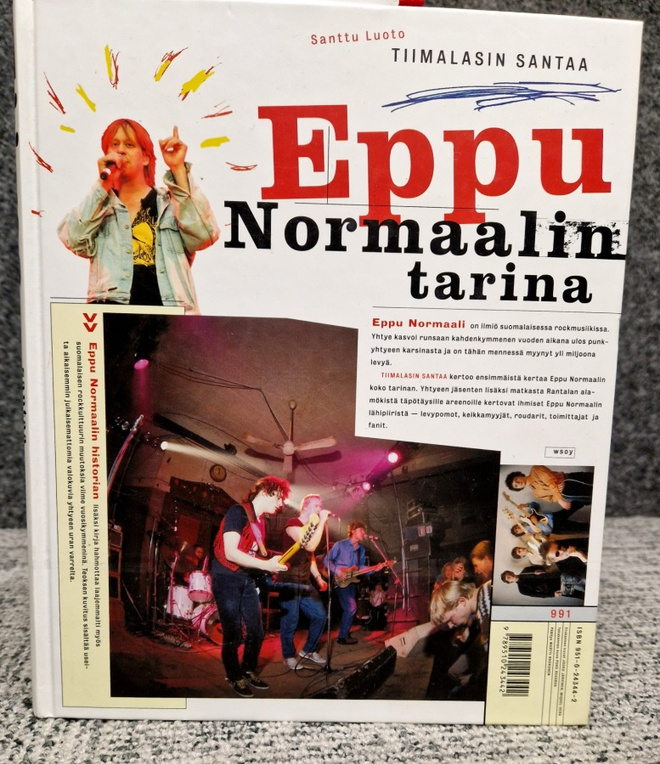 Eppu Normaalin tarina. Tiimalasin santaa .eka painos