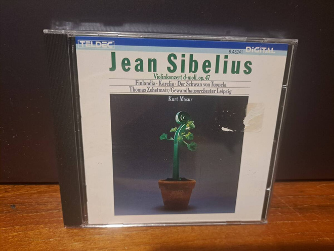 Sibelius:Violinkonzert D-moll, Op. 47 etc-Zehetmair,Masur CD