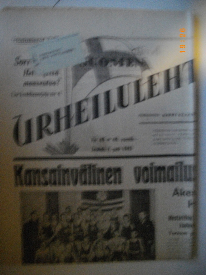 Suomen Urheilulehti Nro 48/1943 (25.2)