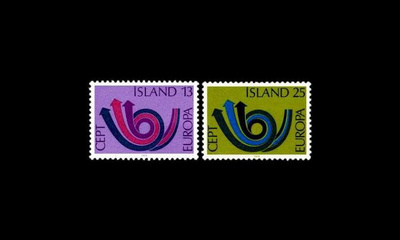 Islanti 471-2 ** Europa (1973)