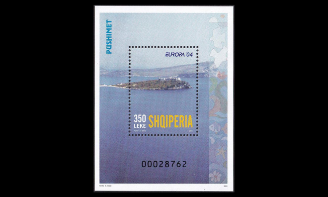 Albania 2968BL150 ** Europa loma (2004)
