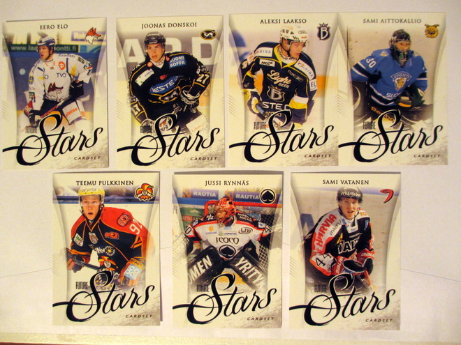 Cardset 2010-11 Future Stars kortteja