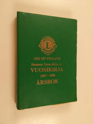 MD 107 Finland Suomen Lions-liitto r.y : vuosikirja 1987-...