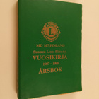 MD 107 Finland Suomen Lions-liitto r.y : vuosikirja 1987-... - pikkukuva 1