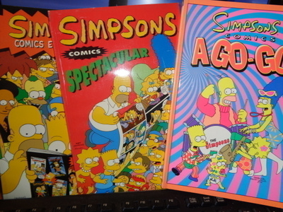 Groening: Simpsons Comics Albums  7 Kpl