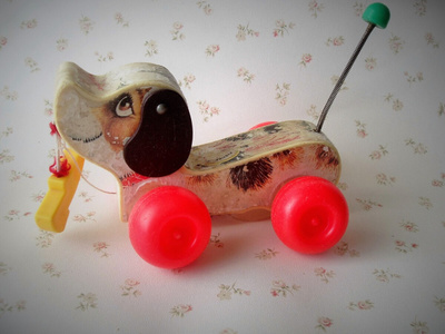 Fisher-Price koira - Viksuvekku