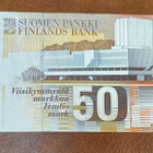 50 markkaa v. 1986 Litt.A, taittamaton - pikkukuva 2