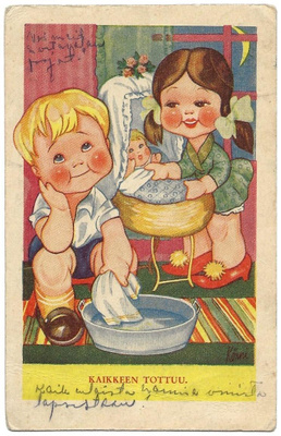 Yrjö Könni Me kaksi (1943) kenttäpostia