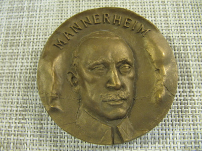 C.G. Mannerheim mitali / Eila Hiltunen 1967.