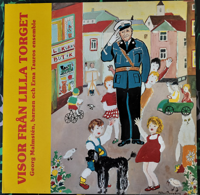 GEORG MALMSTEN&Barnen-VISOR FRÅN LILLA TORGET-LP,KLAV LP3