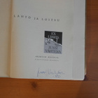Olavi Paavolainen:Lähtö ja loitsu.1937.Nid. - pikkukuva 3