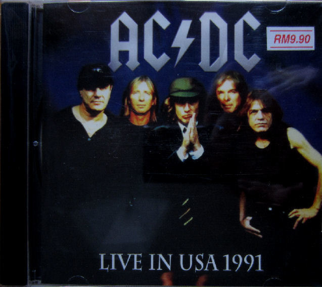 AC/DC: Live in USA 1991 - CD [Asian edition]