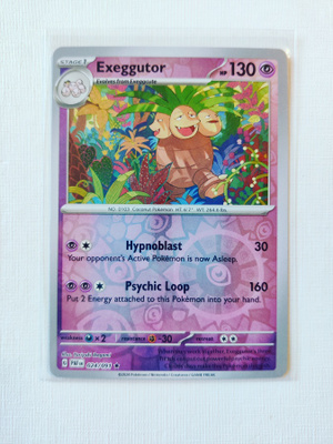 Exeggutor Reverse Holo Rare