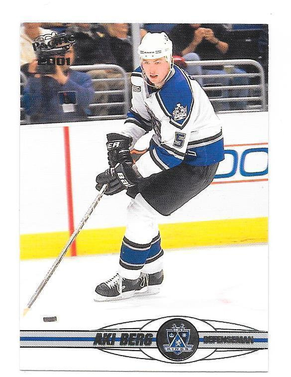 2000-01 Pacific #192 Aki Berg Los Angeles Kings